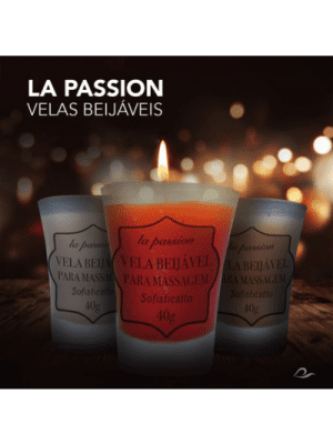 Vela beijável para massagem corporal