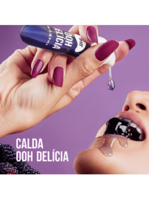 Ooh Delícia calda picante beijável aroma de amora