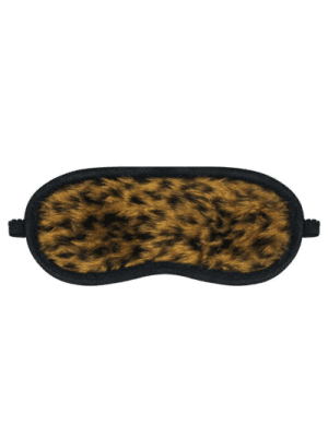 Venda para olhos em pelúcia