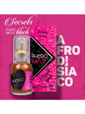 Perfume feminino afrodisíaco Phero Max Secrets Black